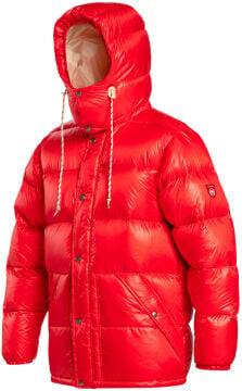 PAJAK Heritage 1983 Kırmızı 750 Fill RDS Kaz Tüyü Unisex Expedition Dağcılık Montu