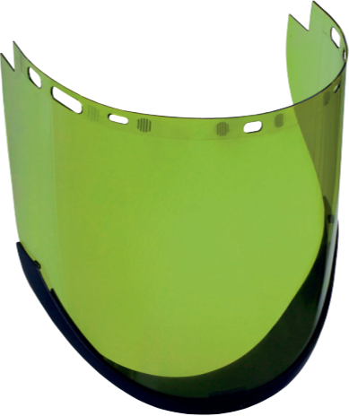 Delta Plus VISOR FLASH 2 Elektrik Arkına Dayanıklı Polikarbonat Yüz Koruyucu Vizör EN 166 EN 170 GS-ET-29 ANSI Z87.1 ASTM F2178-12 VARCGN02