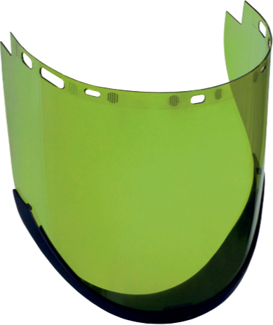 Delta Plus VISOR FLASH 2 Elektrik Arkına Dayanıklı Polikarbonat Yüz Koruyucu Vizör EN 166 EN 170 GS-ET-29 ANSI Z87.1 ASTM F2178-12 VARCGN02