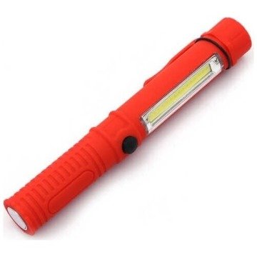Headlight AAA Pilli El Feneri (Kırmızı-Siyah)