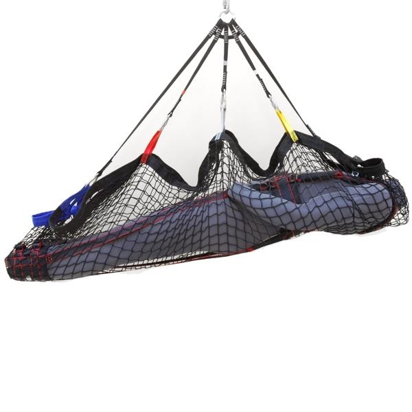 KONG Caronte Ultralight Helikopter ile Taşıma Ağı Sedye (EASA CS-005 Uyumlu) + Crux Bağlantı Dahil