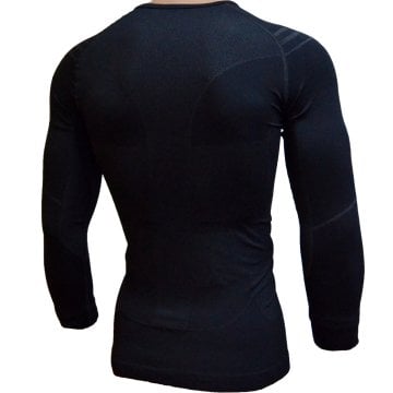 ThermoExtreme F-Lite DryActive Perfomans Siyah Uzun Kol Termal İçlik