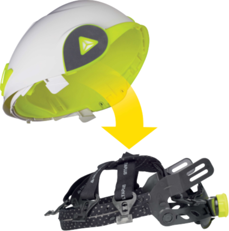 Delta Plus HARNESS O 2 ONYX2 Baret İçin Rotor Ayarlı Yedek İçlik ve Başlık Sistemi HARNESSO2