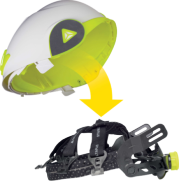 Delta Plus HARNESS O 2 ONYX2 Baret İçin Rotor Ayarlı Yedek İçlik ve Başlık Sistemi HARNESSO2