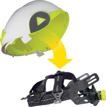 Delta Plus HARNESS O 2 ONYX2 Baret İçin Rotor Ayarlı Yedek İçlik ve Başlık Sistemi HARNESSO2