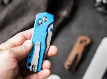 Böker Magnum Rockstub Blue Elox Çakı