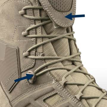 Haix Black Eagle Athletic 2.0 V High Sidezipper Fermuarlı Desert Çöl Askeri Taktik Bot 330005