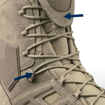 Haix Black Eagle Athletic 2.0 V High Sidezipper Fermuarlı Desert Çöl Askeri Taktik Bot 330005