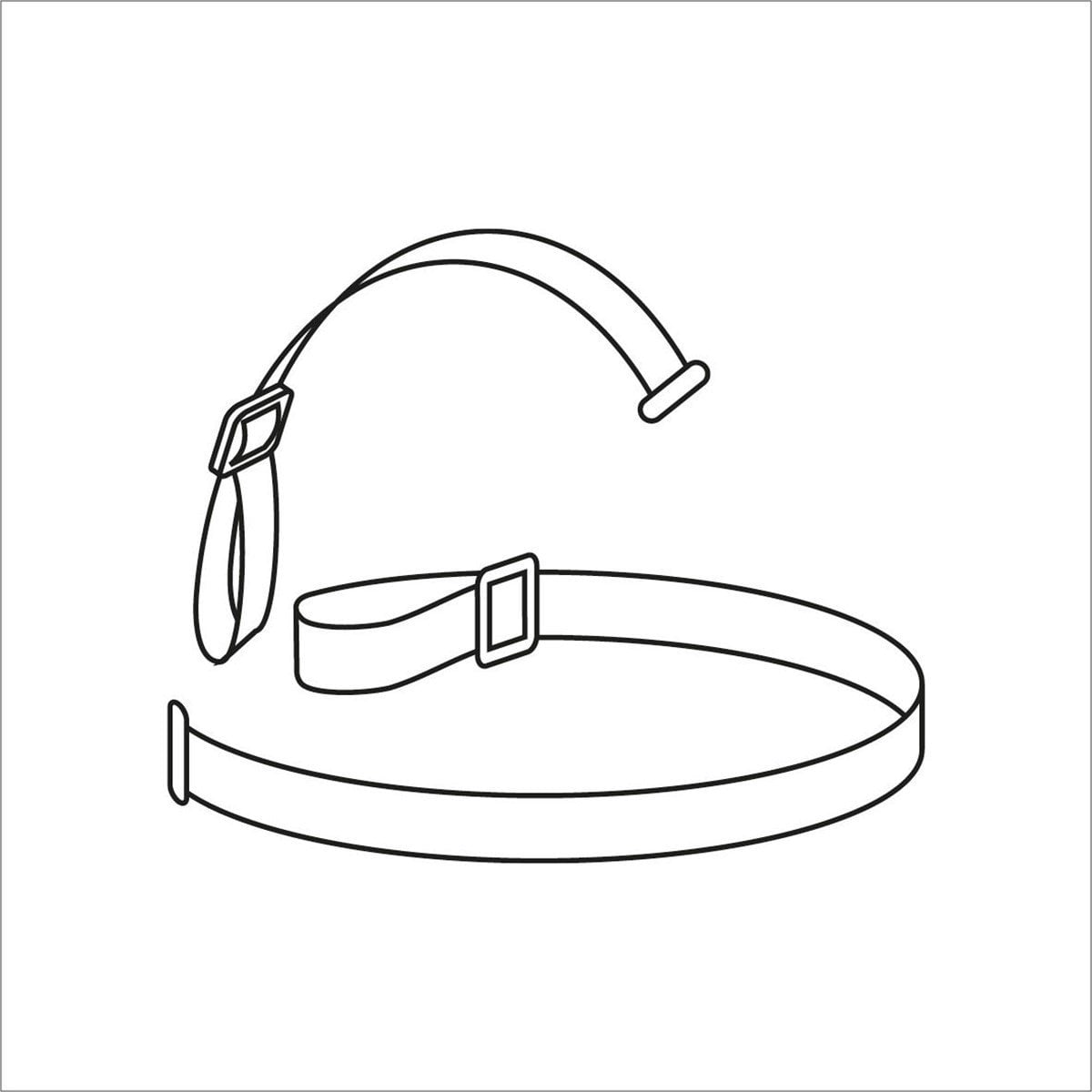 PETZL Universal ve Özel Fenerler İçin Kafa Bandı