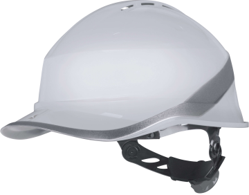 Delta Plus DIAMOND VI WIND Havalandırmalı ABS İş Güvenliği Kaskı Bareti EN 397 ANSI/ISEA Z89.1 DIAMWY101 Beyaz