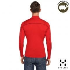 Haglöfs Zip Erkek Merino Wool Kırm Yün Termal İçlik
