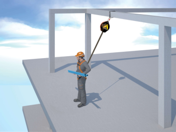 Deltaplus MEDBLOC AN13006C2 Keskin Kenar Kayışlı Düşüş Durdurucu 6 Metre