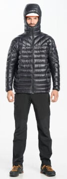 PAJAK Phantom Men Siyah 750 Fill RDS Kaz Tüyü Erkek Ultralight Outdoor Mont