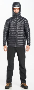 PAJAK Phantom Men Siyah 750 Fill RDS Kaz Tüyü Erkek Ultralight Outdoor Mont