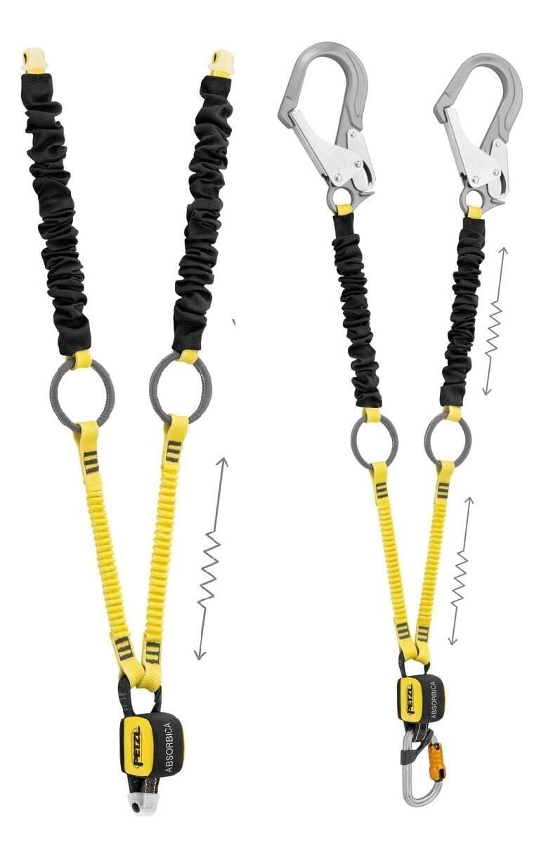 PETZL ABSORBICA-Y TIE BACK Lanyard MZ (Karabinasız)