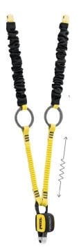 PETZL ABSORBICA-Y TIE BACK Lanyard MZ (Kancasız ve Karabinasız)