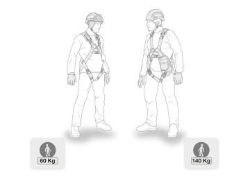 PETZL ABSORBICA-Y TIE BACK Lanyard MZ (Kancasız ve Karabinasız)
