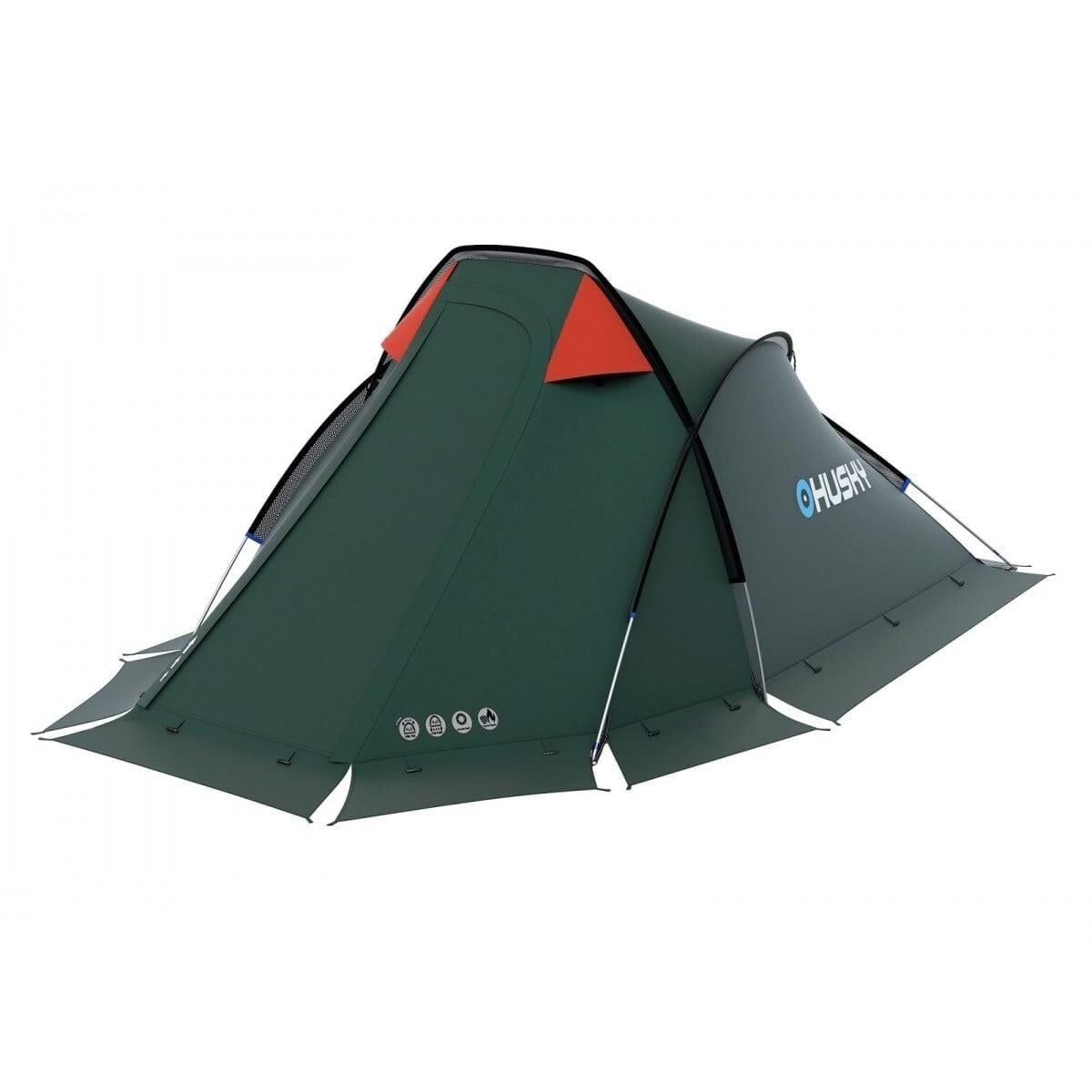 HUSKY Flame 2 Kişilik 5 Mevsim Çadır (Yeşil) YENİ SEZON