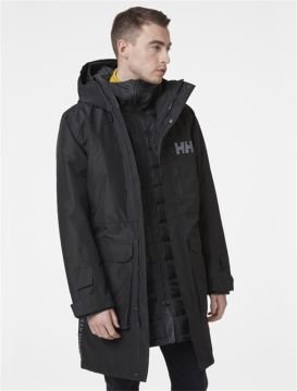 Helly Hansen Rigging Coat 3in1 Jacket Erkek Ceket Black Siyah