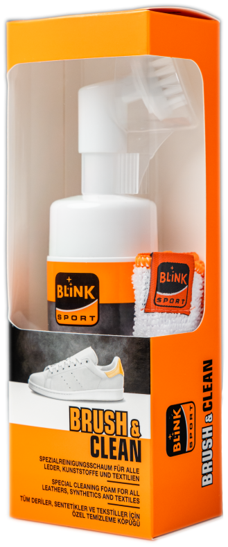 Blink Sport Brush & Clean Fırçalı Temizleme Köpüğü 150 ml