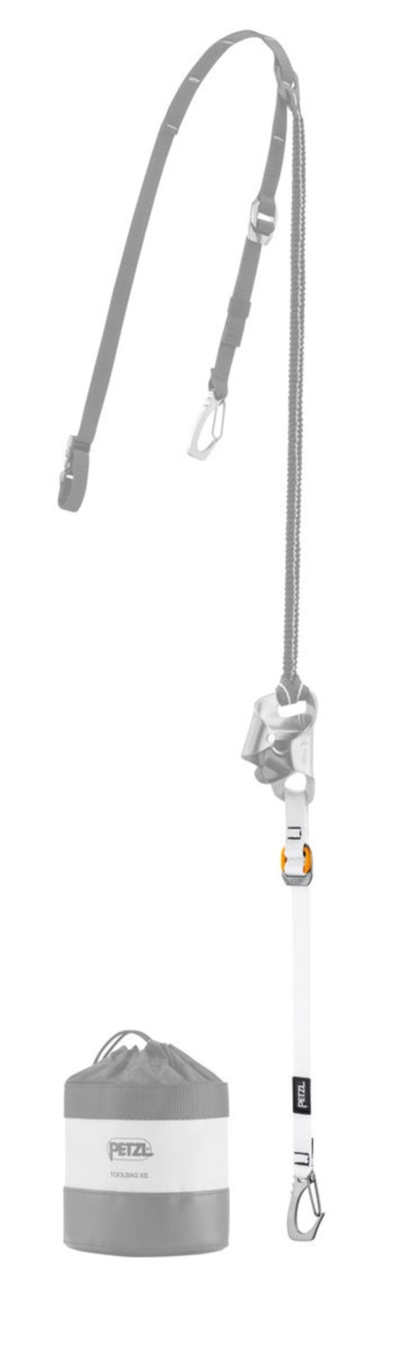 KNEE ASCENT CLIP Ekipmanı İçin Alt Perlon