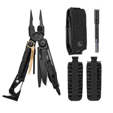 Leatherman Mut Black Yeni Seri Multitool Full Set Siyah