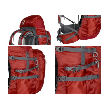 Qunta Santiago 35 LT Airspace Sırt Yapılı Sırt Çantası Bordo