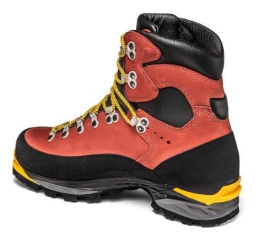 Lomer Italy Everest Carbon STX Waterproof Vibram 2,8 mm Deri Erkek Bot Red (Otomatik Krampon Uyumlu)