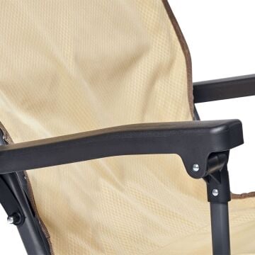 Uquip Barry XXL Yüksek Konforlu Katlanır Kamp Sandalyesi Boulder