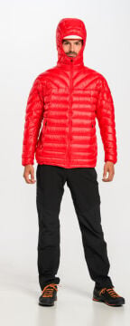 PAJAK Phantom Men Kırmızı 750 Fill RDS Kaz Tüyü Erkek Ultralight Outdoor Mont