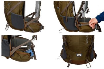 Qunta Quntachi 25 LT Airspace Sırt Yapılı Sırt Çantası Siyah