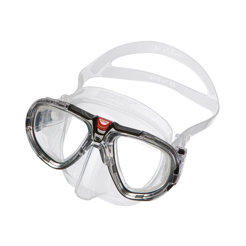 Seac Sub Maske Fox (Şeffaf/Siyah)