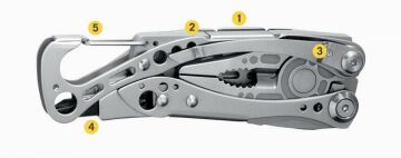 Leatherman Skeletool Black Topo Blade