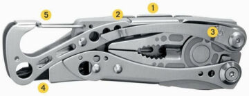 Leatherman Skeletool Black Topo Blade
