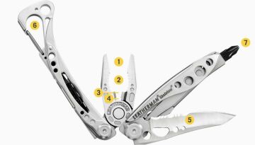 Leatherman Skeletool Black Topo Blade