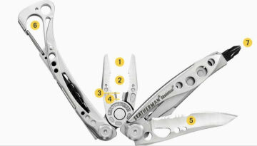 Leatherman Skeletool Black Topo Blade
