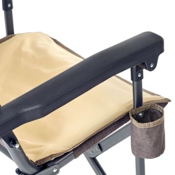 Uquip Barry XXL Yüksek Konforlu Katlanır Kamp Sandalyesi Boulder