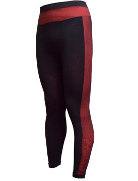 ThermoExtreme Spex  DryActive Perfomans Kırmızı Desenli Siyah Termal Tayt