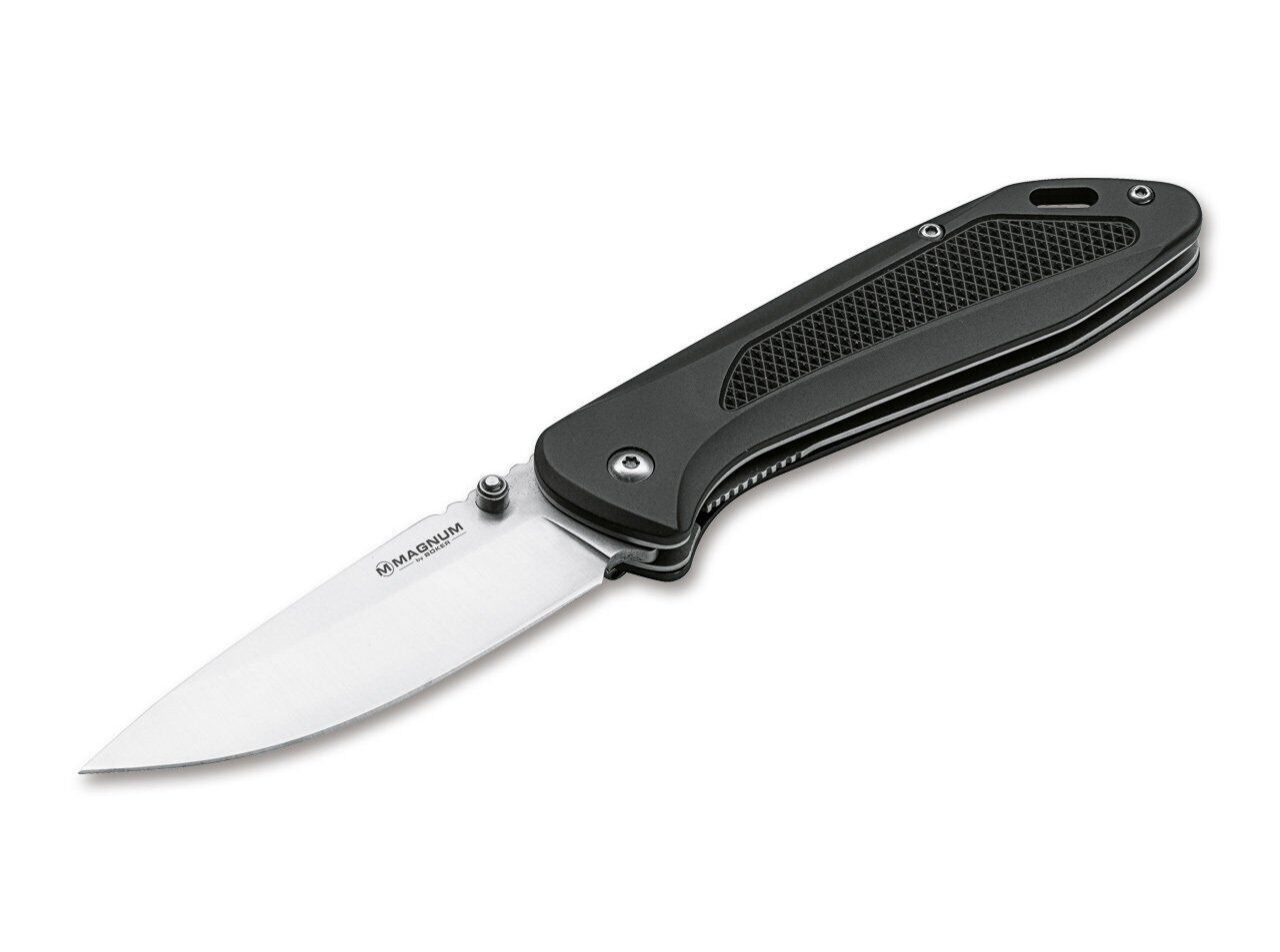 Böker Magnum Advance Checkering Black Çakı MZ