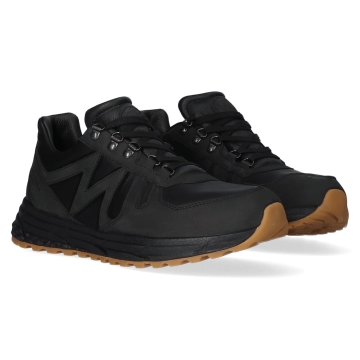 Lomer Italy Vitality Fit Premium MTX Waterproof Vibram Taktik Deri Erkek Ayakkabı Black