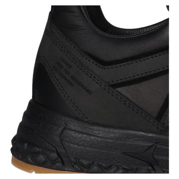 Lomer Italy Vitality Fit Premium MTX Waterproof Vibram Taktik Deri Erkek Ayakkabı Black