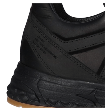 Lomer Italy Vitality Fit Premium MTX Waterproof Vibram Taktik Deri Erkek Ayakkabı Black