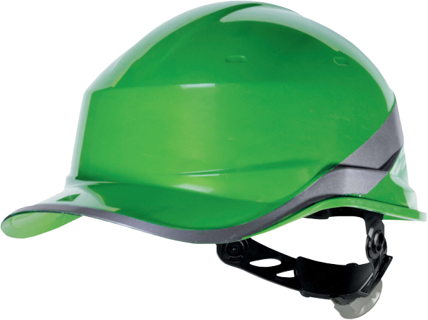 Delta Plus DIAMOND V Elektrik Yalıtımlı ABS İş Güvenliği Bareti EN 397 EN 50365 DIAMONDV Yeşil