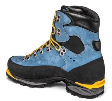 Lomer Italy Everest Carbon STX Waterproof Vibram 2,8 mm Deri Erkek Bot Cobalto Mavi (Otomatik Krampon Uyumlu)