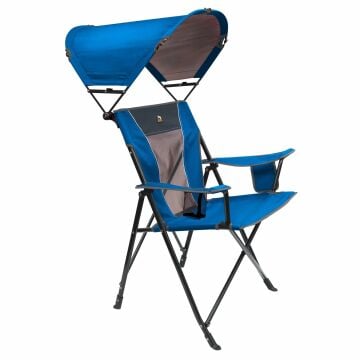 Gci Outdoor SunShade Comfort Pro Şemsiyeli Gölgelikli Kamp ve Plaj Sandalyesi Mavi MZ