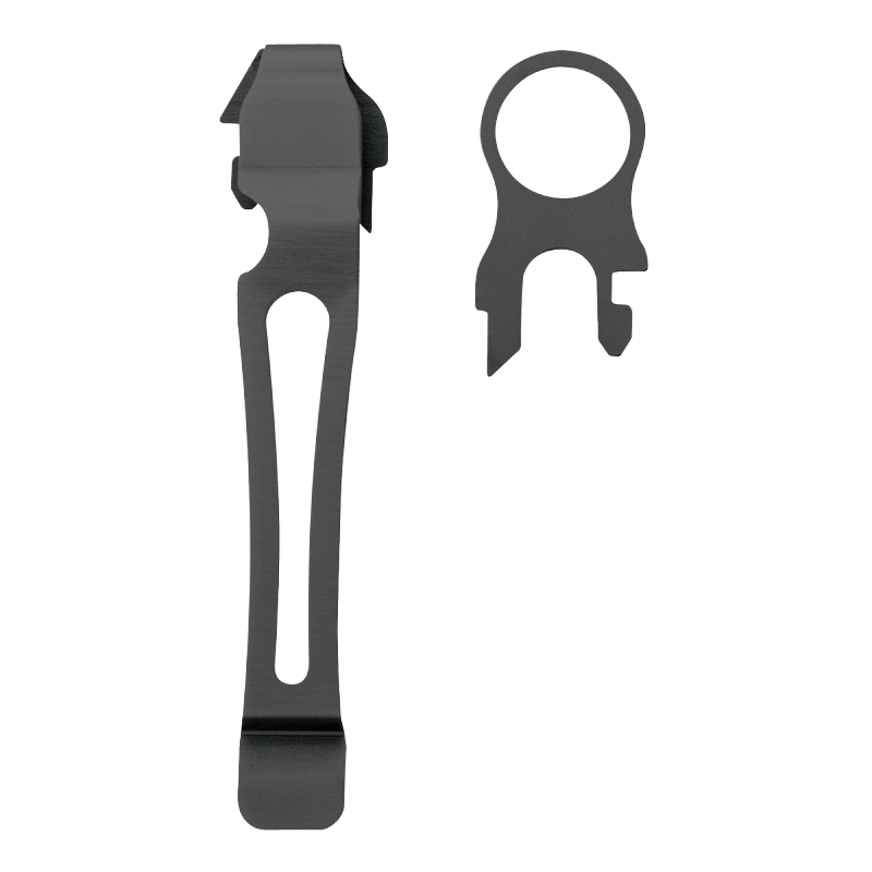 Leatherman Cep Klipsi ve Kordon Halkası Black