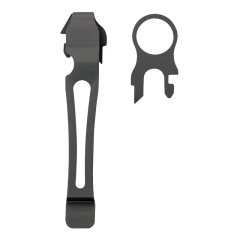 Leatherman Cep Klipsi ve Kordon Halkası Black