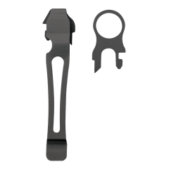Leatherman Cep Klipsi ve Kordon Halkası Black