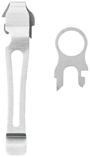 Leatherman Cep Klipsi ve Kordon Halkası Stainless Steel