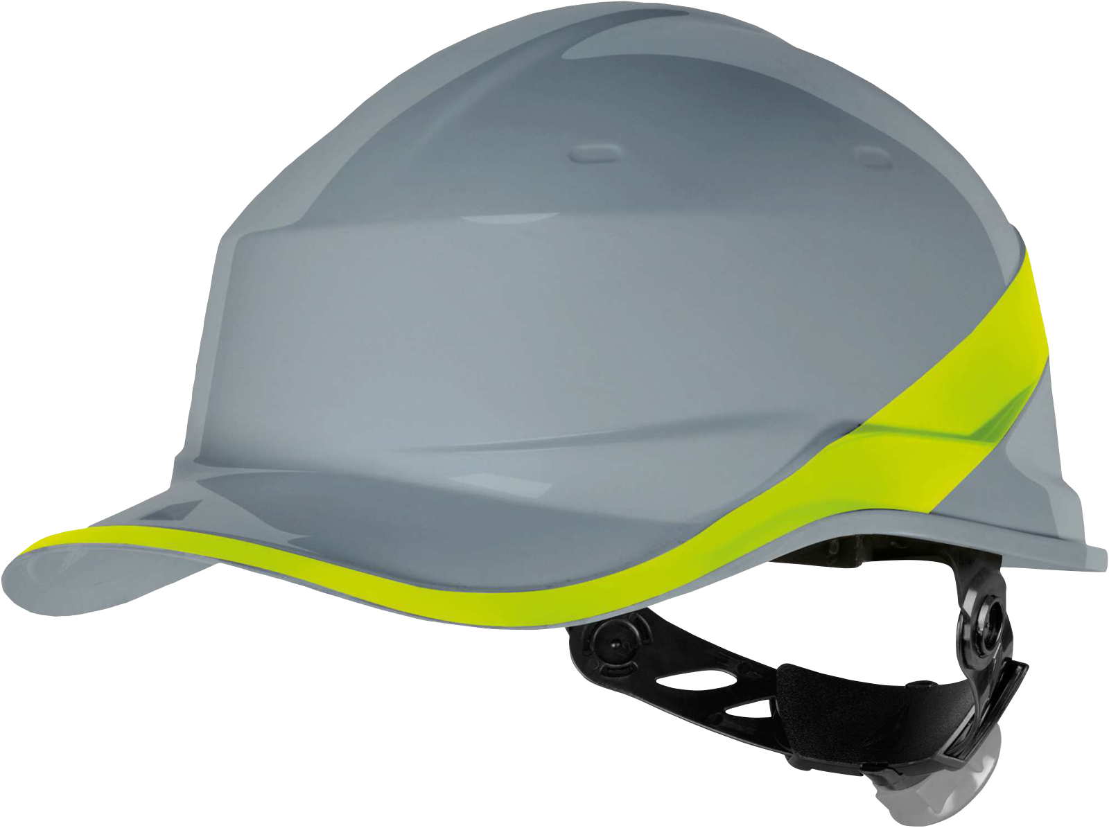 Delta Plus DIAMOND V Elektrik Yalıtımlı ABS İş Güvenliği Bareti EN 397 EN 50365 DIAMONDV Gri-Sarı